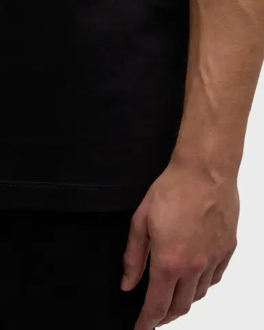 Versace Men 's Medusa Embroidered T-Shirt | Thumbnail 7