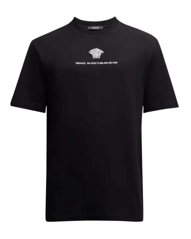 Men 's Medusa Embroidered T-Shirt