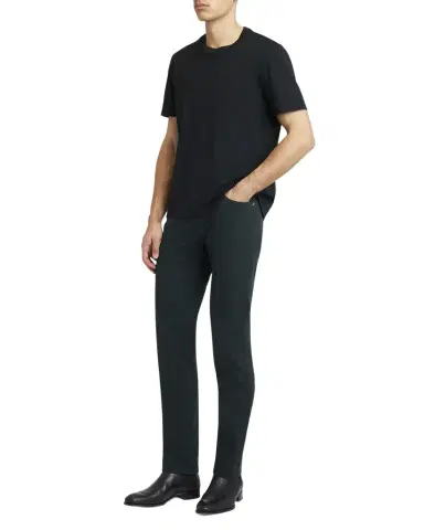 Brioni Men's Cotton Crewneck T-Shirt | Thumbnail 1 Brioni Men's Cotton Crewneck T-Shirt | Thumbnail 1