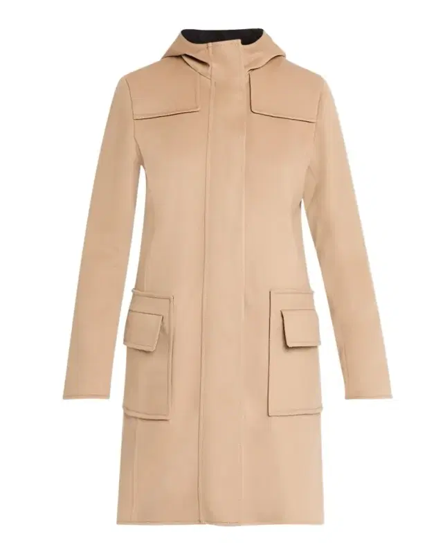 Akris punto Duffle Reversible Hooded Coat