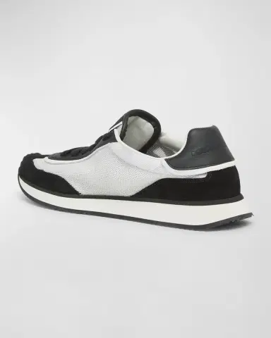 Dolce & Gabbana Mixed-Material DG Cushion Sneakers | Thumbnail 3 Dolce & Gabbana Mixed-Material DG Cushion Sneakers | Thumbnail 3