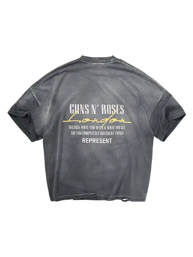 Represent Men's Guns N' Roses Cross Crewneck T-Shirt | Thumbnail 3
