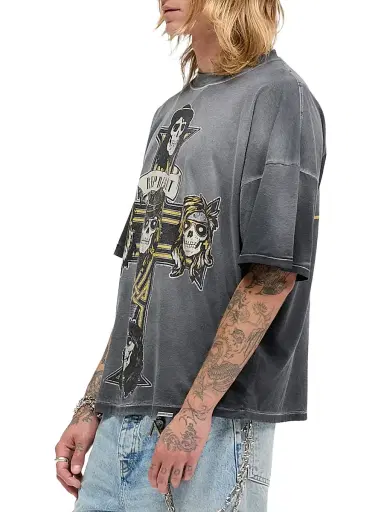 Represent Men's Guns N' Roses Cross Crewneck T-Shirt | Thumbnail 5