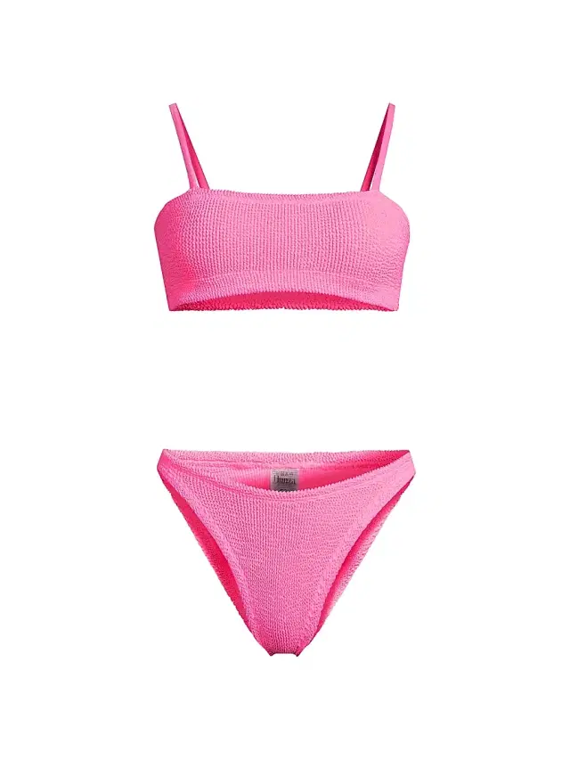 Women's Gigi Knitted Bikini - Bubblegum