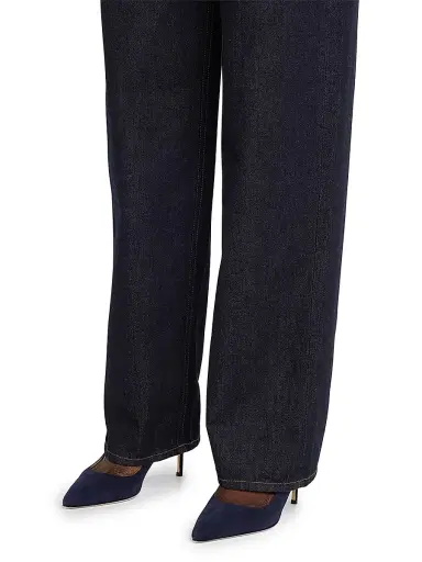 Manolo Blahnik Women's BB 70MM Suede Point Toe Pumps | Thumbnail 3 Manolo Blahnik Women's BB 70MM Suede Point Toe Pumps | Thumbnail 3