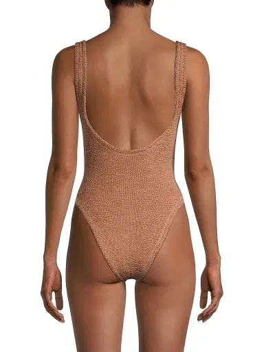 Hunza G Women's Domino One-Piece Swimsuit | Thumbnail 5 Hunza G Women's Domino One-Piece Swimsuit | Thumbnail 5