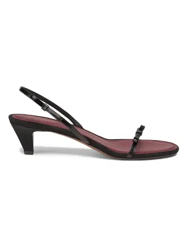 NEOUS Women's Diwo 40MM Patent Leather Slingback Sandals - Black - Size 11 | Thumbnail 1