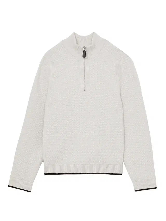 Men's Stockdale Half-Zip Sweater - Winter White