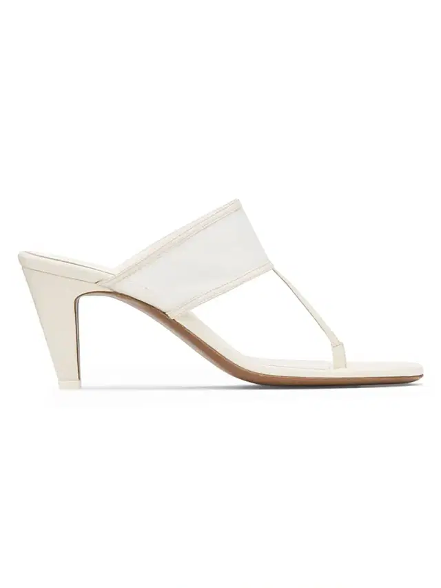 Neous Women's Nostalgic Modernism Vena 65MM Leather Sandals - Cream