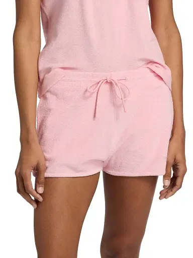 Hunza G Women's Resort Knit Shorts - Pink | Thumbnail 3