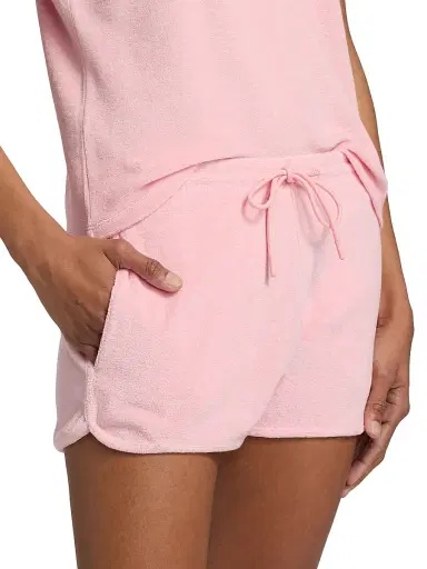 Hunza G Women's Resort Knit Shorts - Pink | Thumbnail 6