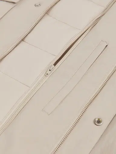 Reiss Men's Bryson Safari Jacket - Stone | Thumbnail 5