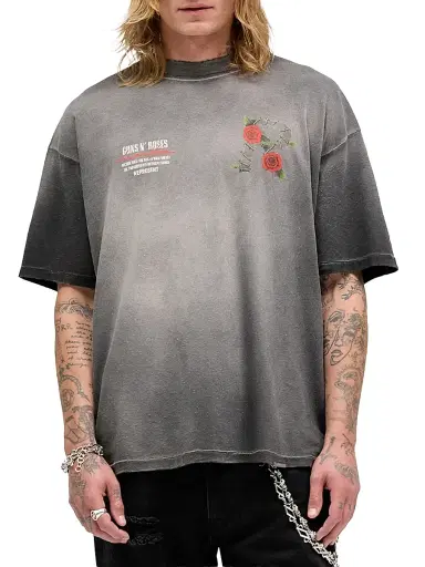 Represent Men's Guns N' Roses Tour Crewneck T-Shirt | Thumbnail 4