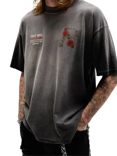 Represent Men's Guns N' Roses Tour Crewneck T-Shirt | Thumbnail 5