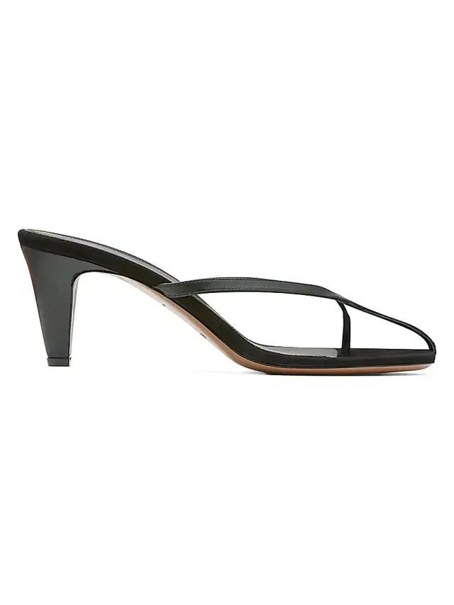 NEOUS Women's Antares Leather Kitten Heel Sandals