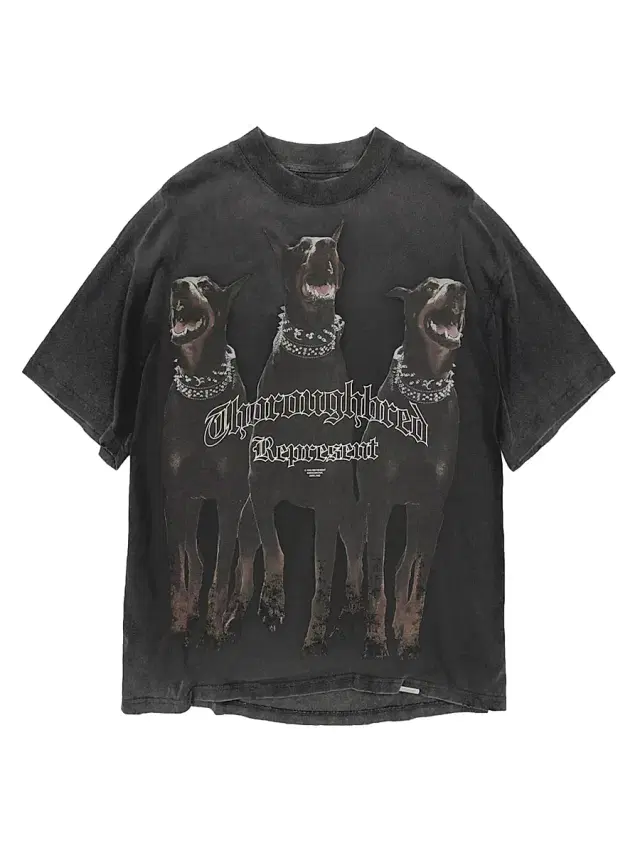 Men's Thoroughbred Logo T-Shirt - Vintage Black