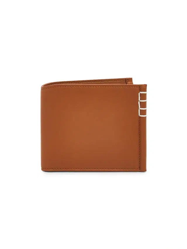 JW Anderson Men's Loafer Bifold Wallet - Tan