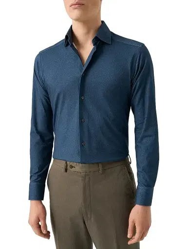 Eton Men's Slim-Fit 4Flex Stretch-Cotton Shirt | Thumbnail 3