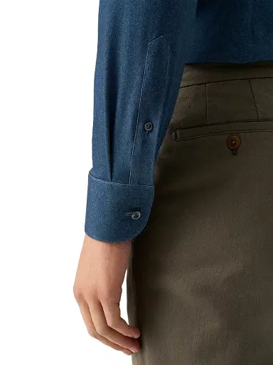 Eton Men's Slim-Fit 4Flex Stretch-Cotton Shirt | Thumbnail 6