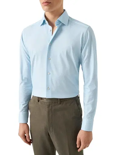 Eton Men's Slim-Fit 4Flex Stretch-Cotton Shirt | Thumbnail 3