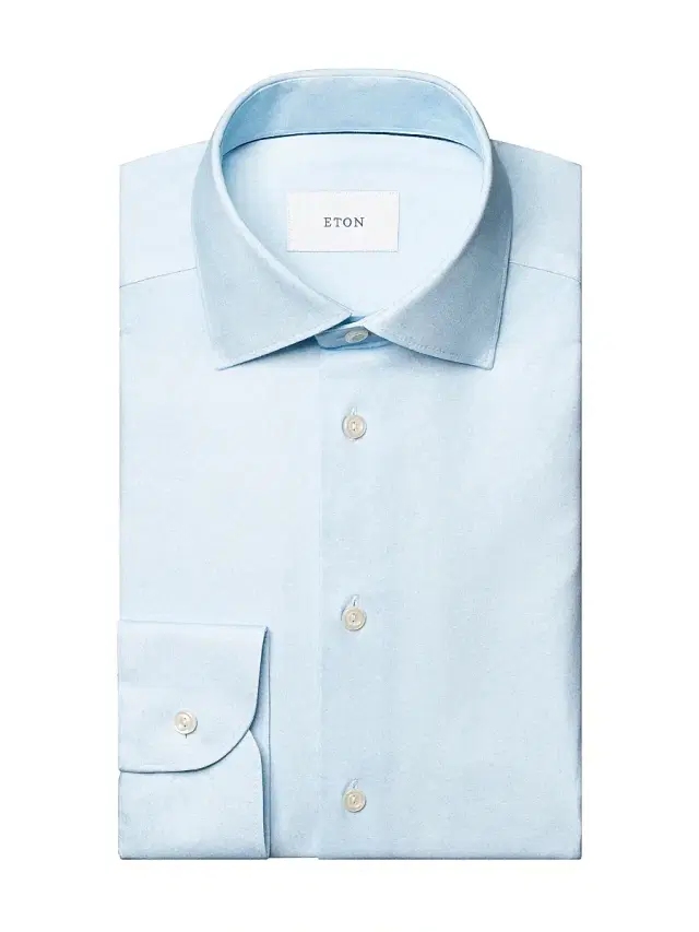 Eton Men's Slim-Fit 4Flex Stretch-Cotton Shirt - Blue