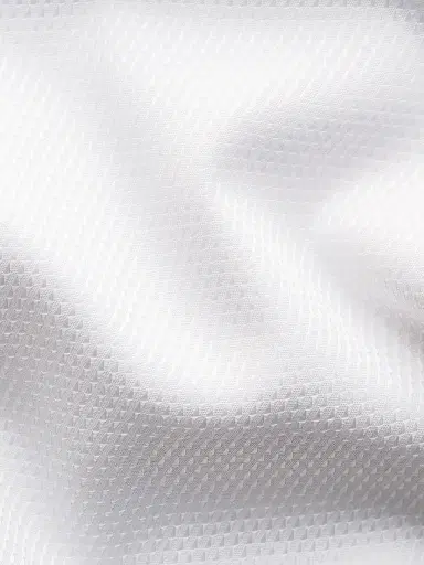 Eton Men's Contemporary-Fit Textured Elevated Piqué Shirt - White - Size 17.5 | Thumbnail 8