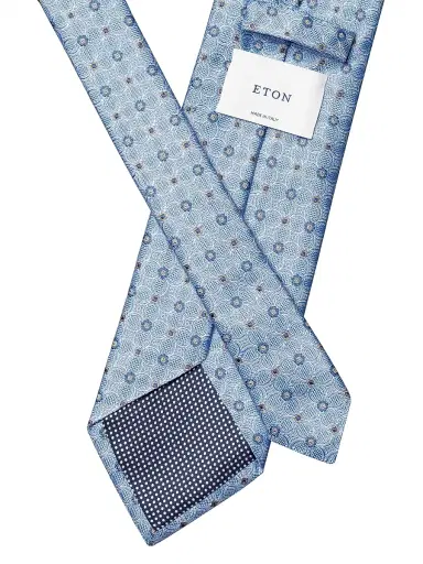 Eton Men's Floral Silk Tie | Thumbnail 3 Eton Men's Floral Silk Tie | Thumbnail 3