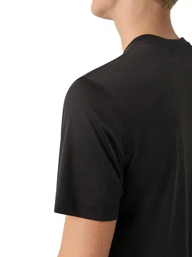 Eton Men's Cotton-Silk Crewneck T-Shirt - Grey | Thumbnail 5