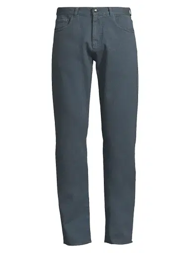 Canali Men's Stretch Modern-Fit Slim Jeans - Blue | Thumbnail 1