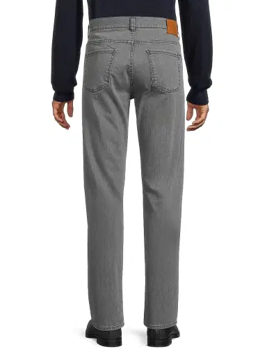 Canali Men's Stretch Modern-Fit Slim Jeans - Grey | Thumbnail 5