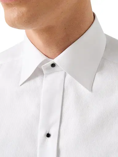 Eton Men's Slim-Fit Striped Cotton Evening Shirt | Thumbnail 4 Eton Men's Slim-Fit Striped Cotton Evening Shirt | Thumbnail 4