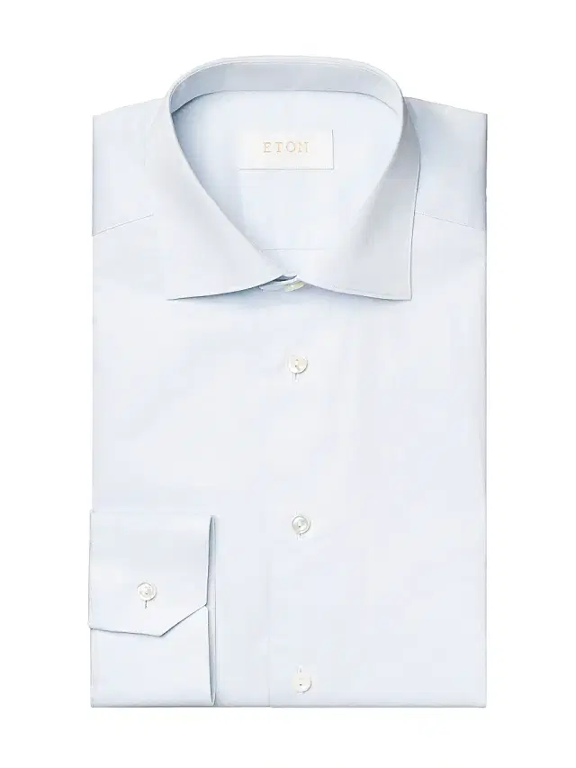 Men's Contemporary-Fit Elevated Twill Dress Shirt - Blue