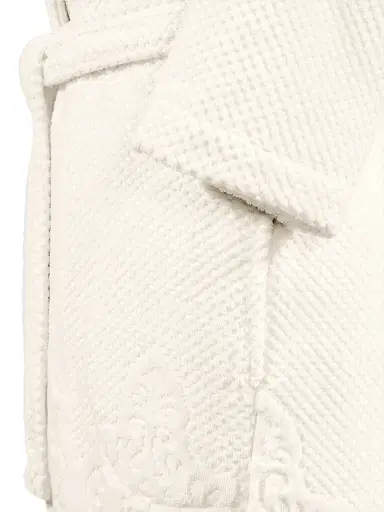 Togas Women's Michelle Cotton Bathrobe - Ecru - Size XL | Thumbnail 8 Togas Women's Michelle Cotton Bathrobe - Ecru - Size XL | Thumbnail 8