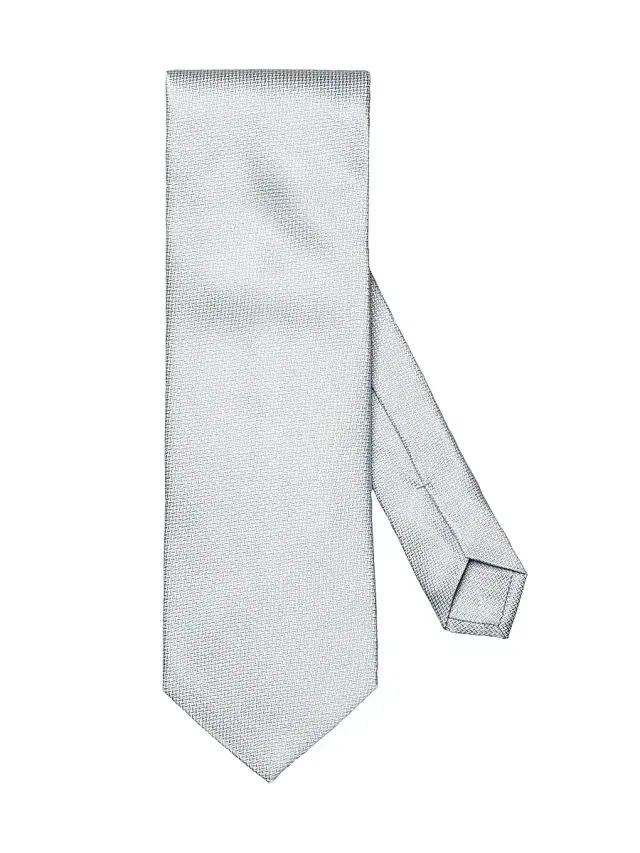 Men's Herringbone Woven Silk Tie - Blue