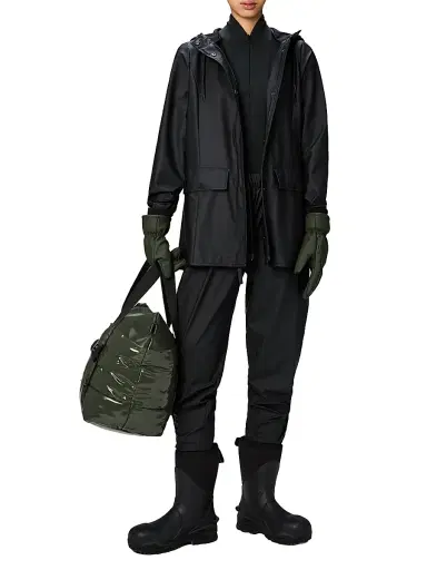 Rains Women's Curve Hooded Jacket | Thumbnail 2 Rains Women's Curve Hooded Jacket | Thumbnail 2