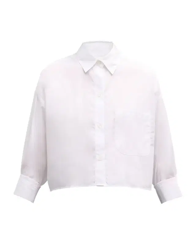 Soon To Be Ex Superfine Cotton Button-Front Shirt