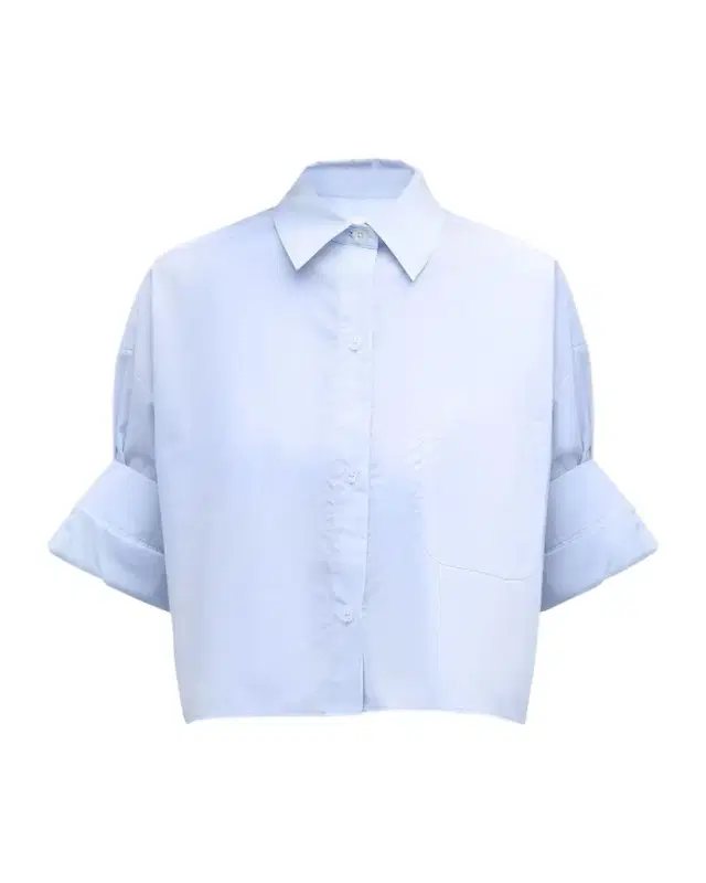 TWP Next Ex Cropped Shirt in Superfine Cotton