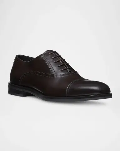 Stuart Weitzman Men 's Club Calfskin Classic Oxford Loafers | Thumbnail 2 Stuart Weitzman Men 's Club Calfskin Classic Oxford Loafers | Thumbnail 2