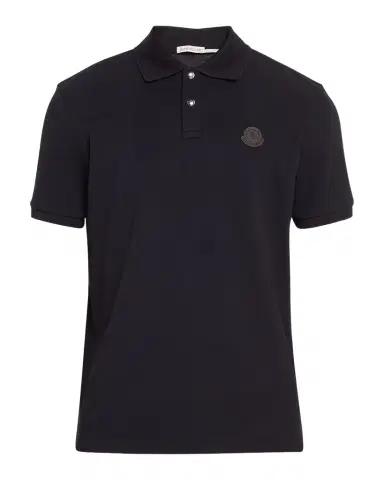 Moncler Men's Small Logo Polo Shirt | Thumbnail 1 Moncler Men's Small Logo Polo Shirt | Thumbnail 1