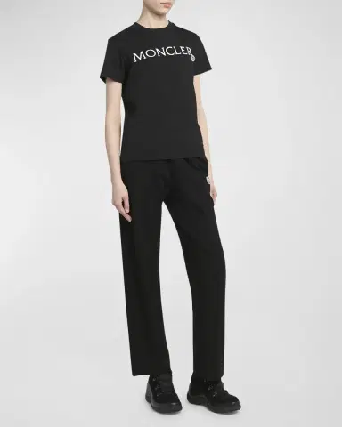 Moncler Embroidered Logo T-Shirt | Thumbnail 2