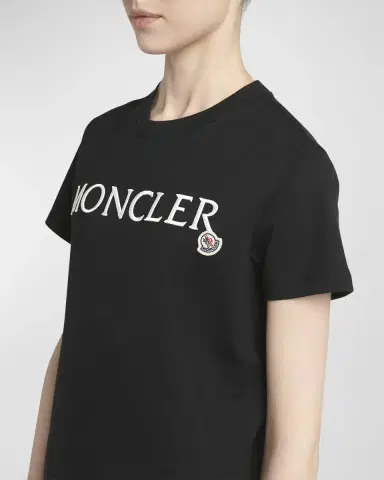 Moncler Embroidered Logo T-Shirt | Thumbnail 5