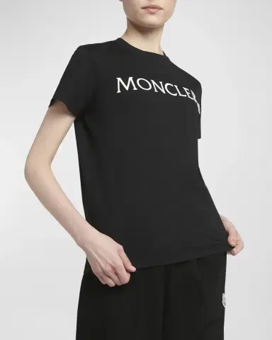 Moncler Embroidered Logo T-Shirt | Thumbnail 7