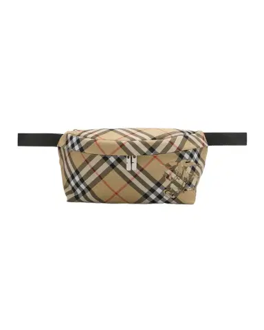 Burberry Men's Essential Check Belt Bag | Thumbnail 1 Burberry Men's Essential Check Belt Bag | Thumbnail 1