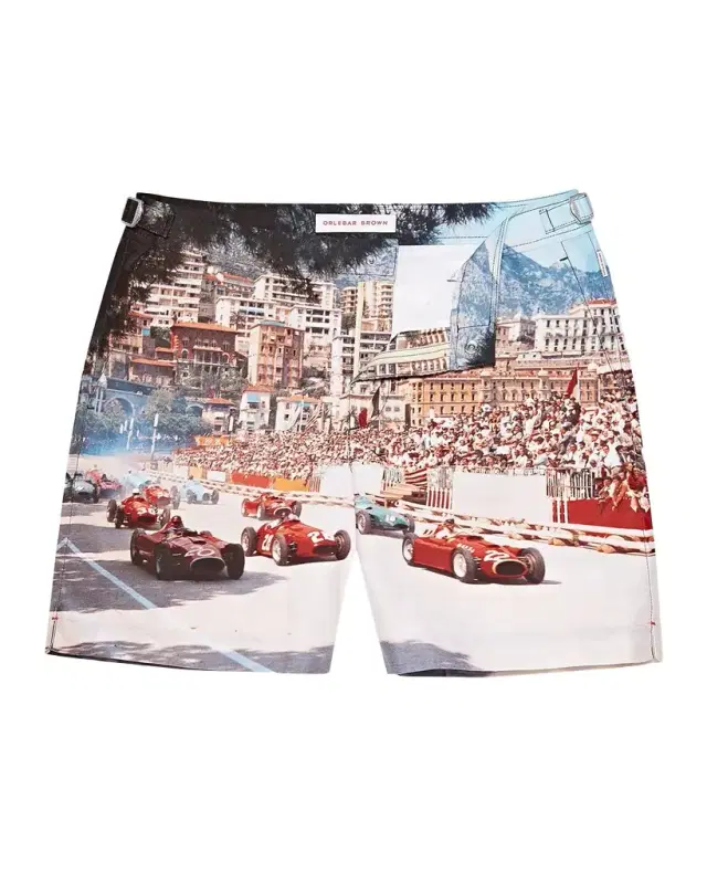 Orlebar Brown Men 's Bulldog Photographic Swim Shorts