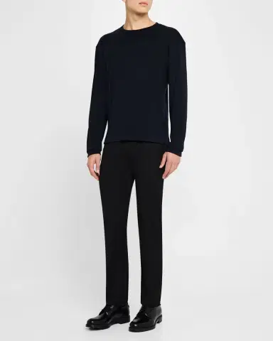 Giorgio Armani Men's Wool Twill 5-Pocket Pants | Thumbnail 2
