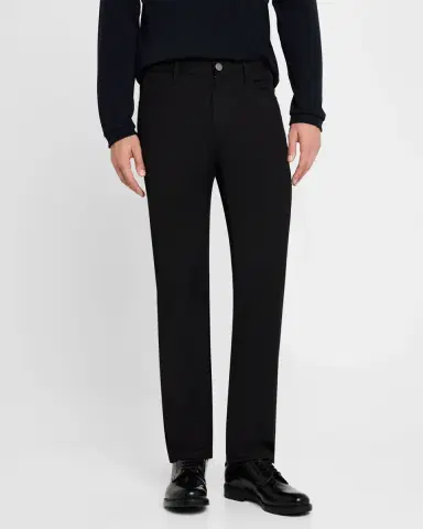 Giorgio Armani Men's Wool Twill 5-Pocket Pants | Thumbnail 4