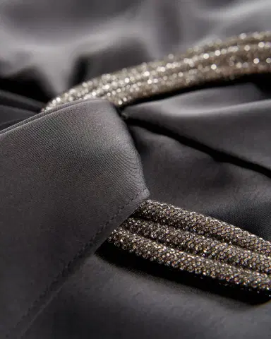 THEIA Cressida Rhinestone-Trim Halter Column Gown | Thumbnail 4 THEIA Cressida Rhinestone-Trim Halter Column Gown | Thumbnail 4