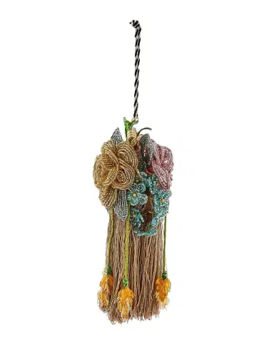 MacKenzie-Childs Field Study Beaded Tassel | Thumbnail 1 MacKenzie-Childs Field Study Beaded Tassel | Thumbnail 1