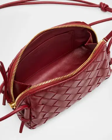 Bottega Veneta Zip Leather Pouch Shoulder Bag | Thumbnail 3