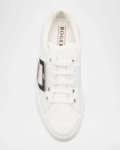 Roger Vivier Viv Skate Leather Buckle Sneakers | Thumbnail 6 Roger Vivier Viv Skate Leather Buckle Sneakers | Thumbnail 6